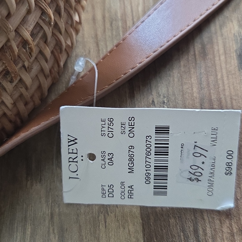 NWT JCrew Rattan circle bag Originally $98 - Picture 11 of 11